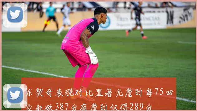 东契奇表现对比显著无詹时每75回合狂砍387分有詹时仅得289分